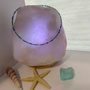 Sead bead adjustable ocean choker/necklace